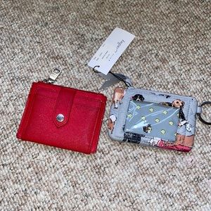 Two mini wallets Steve Madden/ Vera Bradley